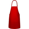 F33L Signature Red Long No Pocket Bib Apron